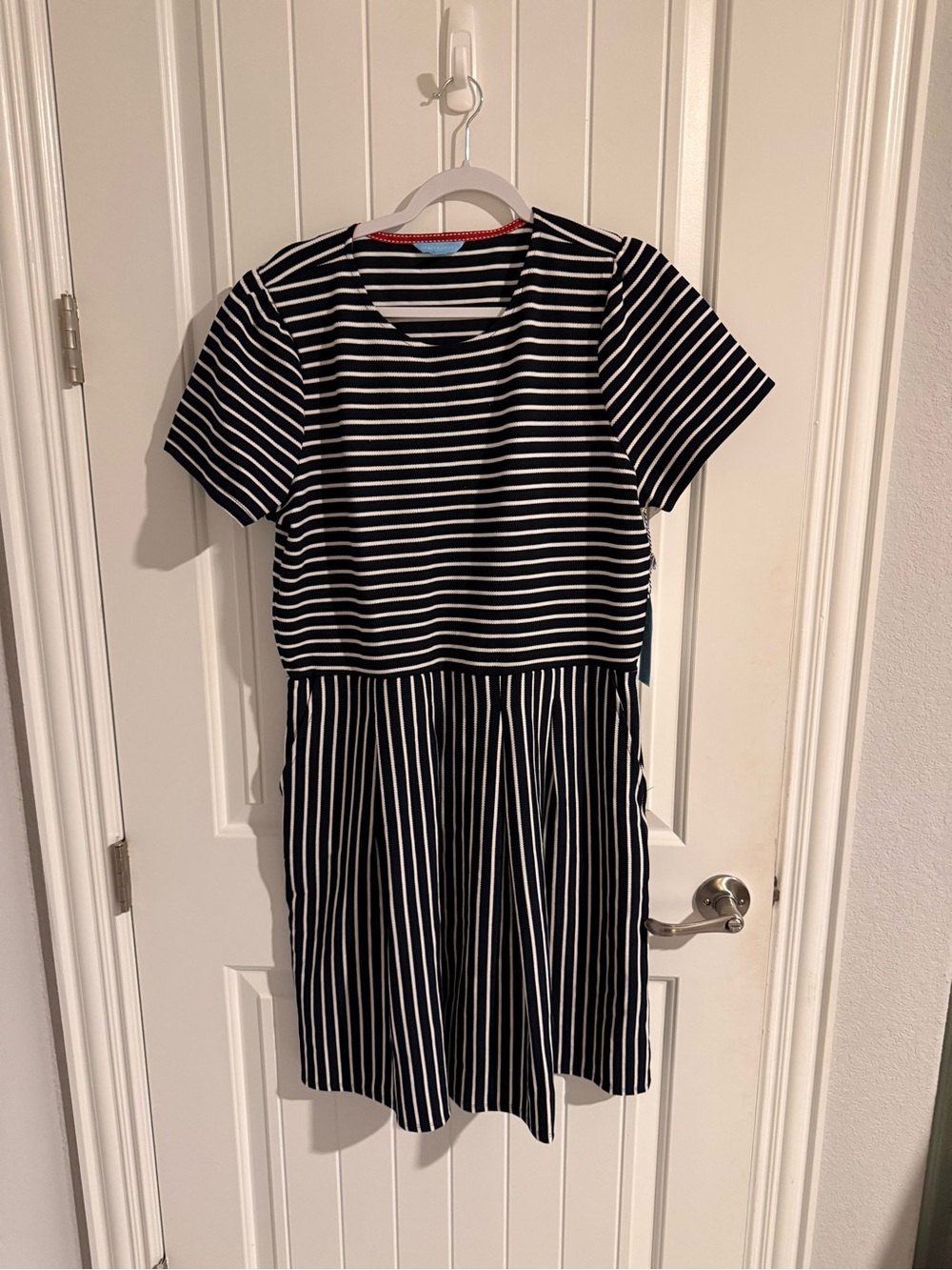 Draper James Striped Fit & Flare Dress – XL – NWT